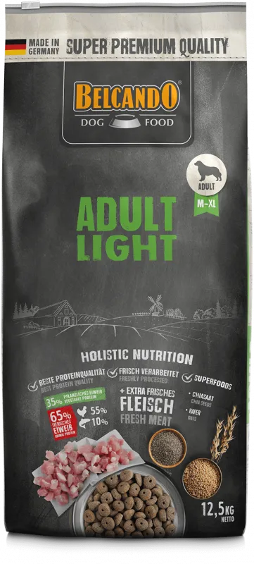 ADULT LIGHT 12.5kg <br>Croquettes pour chien adulte moyen à grand stérilisé ou surpoids